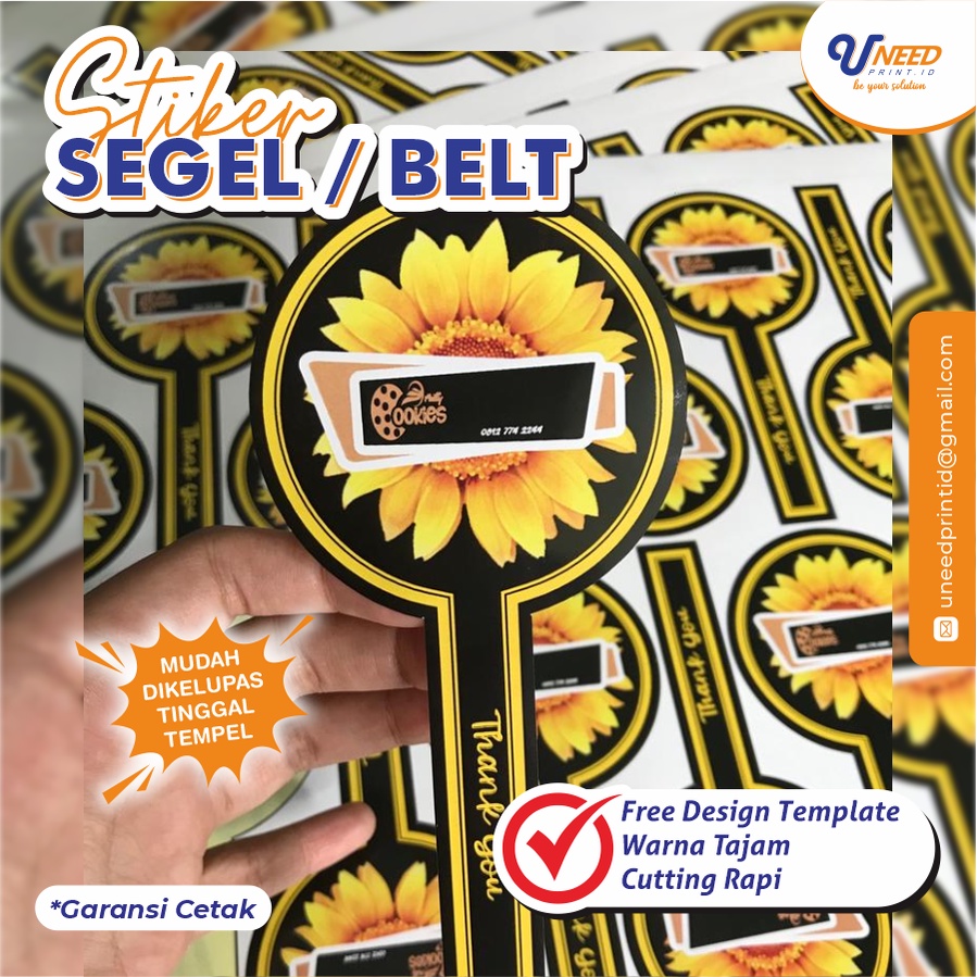 

STICKER SEGEL/LIDAH FREE DESIGN - Cetak Sticker Segel A3+ Cutting Stiker Chromo Sticker Cutting Custom Stiker Label Kemasan Makanan Toples Kisscut