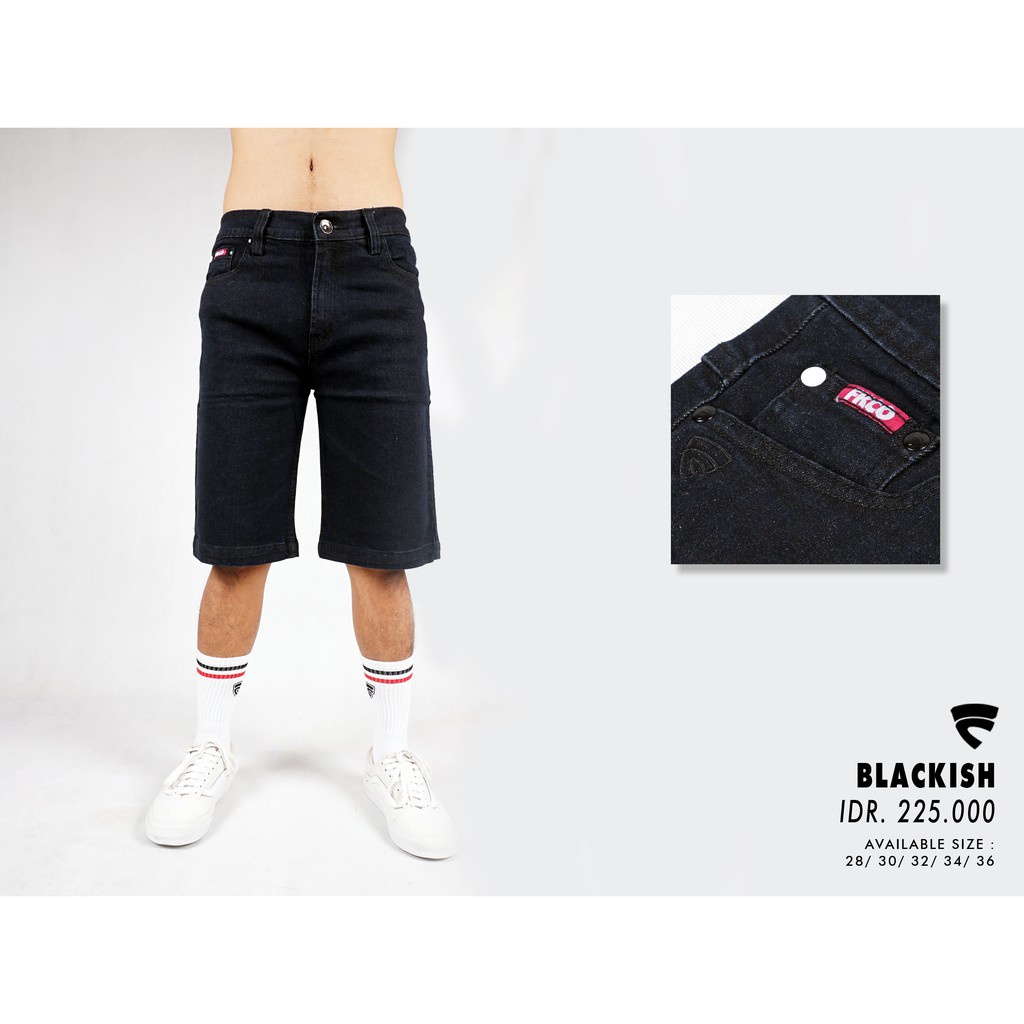 CELANA PENDEK DENIM PRIA FRIDAY KILLER | BLACKISH