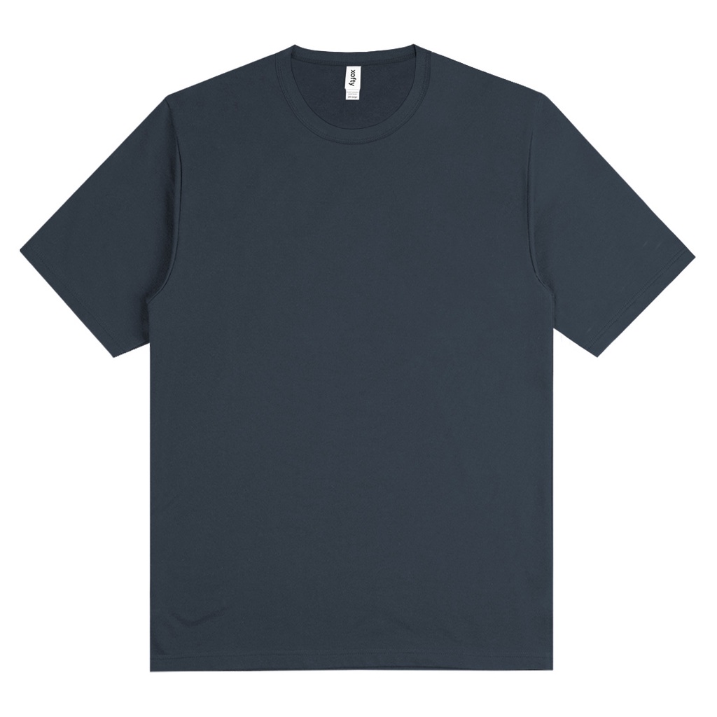 Xofty Tees Static O-Neck Cotton 30s Navy