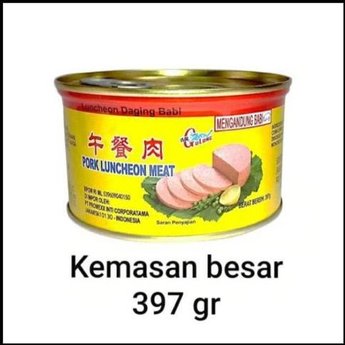 

TERMURAH Maling Gulong / Daging Maling / Pork Luncheon Meat GULONG 397 gr 397gr