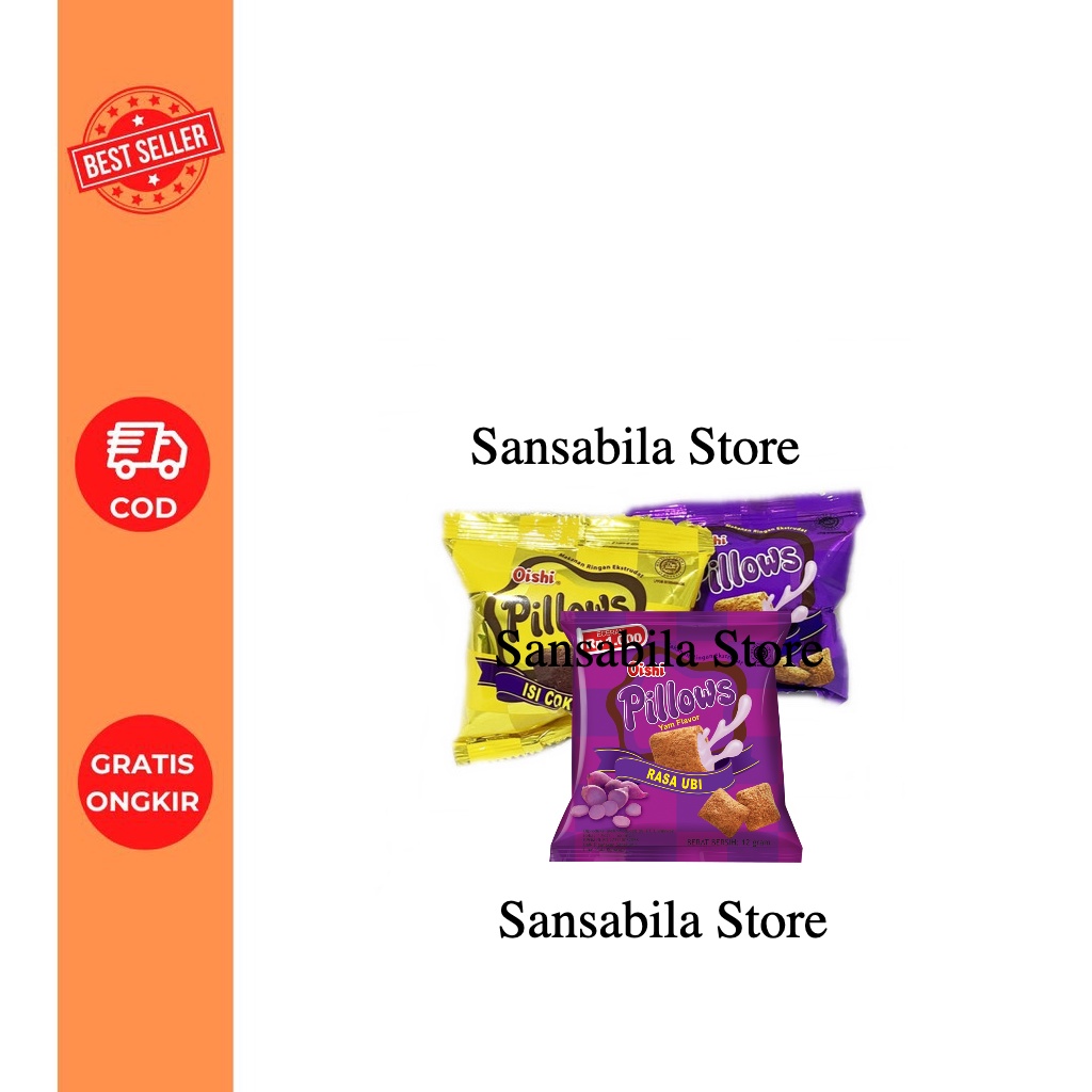 

PAKETAN PILLOW COKLAT ISI 10