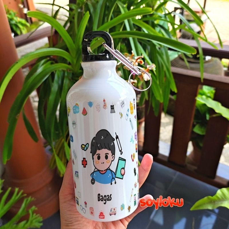 

Kado tumbler sport custom profesi labor day teacher Nakes nurse dokter koki arsitek wartawan gift box cewek cowok