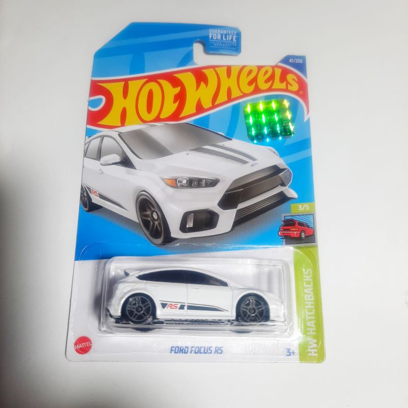 Hot wheels Ford Focus RS putih exclusive recolor fs 2022