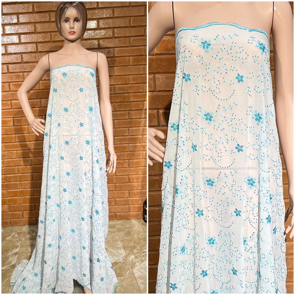 Kain sari india/bahan sari india/ cocok untuk baju Punjabi,dan sari India TERBARU