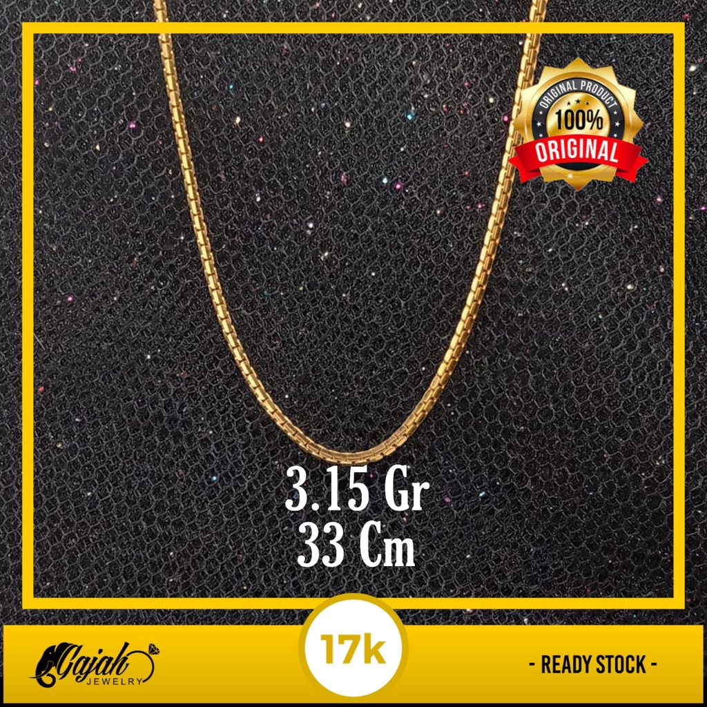 Kalung emas anak 17k - 3.15 gr kadar 750 - 4248