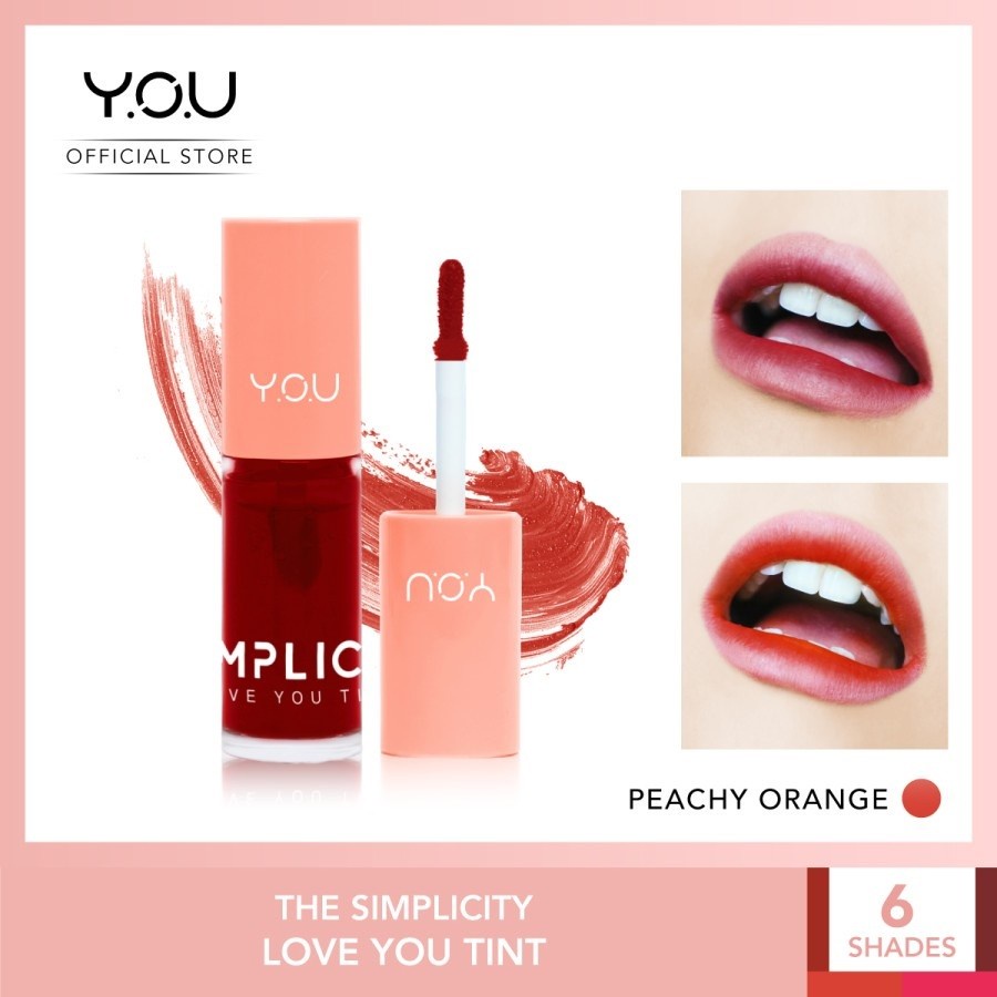 `ღ´ PHINKL `ღ´ Y.O.U simplicity love tint liptint murah lipstick ombre ala KPOP idol korea
