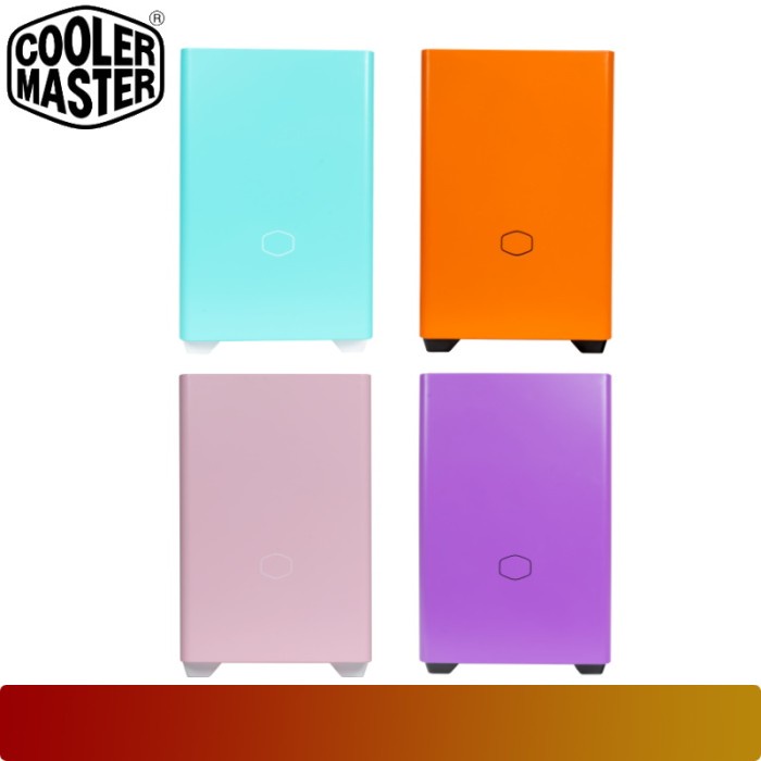 COOLER MASTER - MASTERBOX NR200P COLOR | Mini-ITX Case Tempered Glass