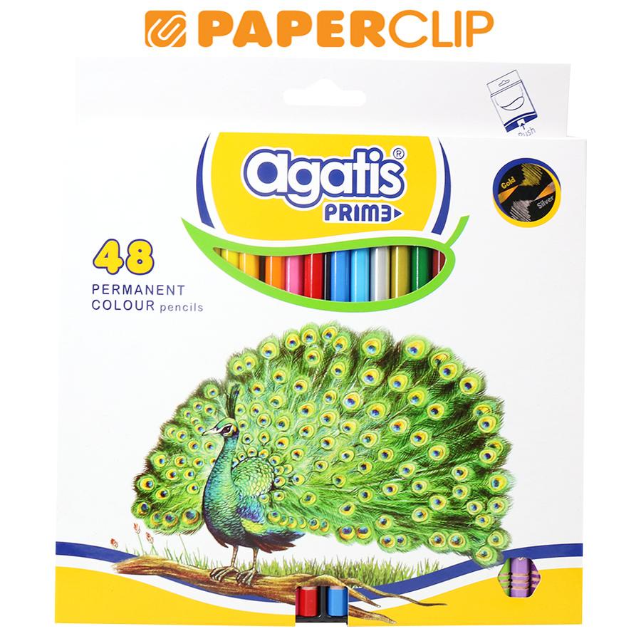 

PENSIL WARNA AGATIS HEXAGONAL PRIME 48 COLOR