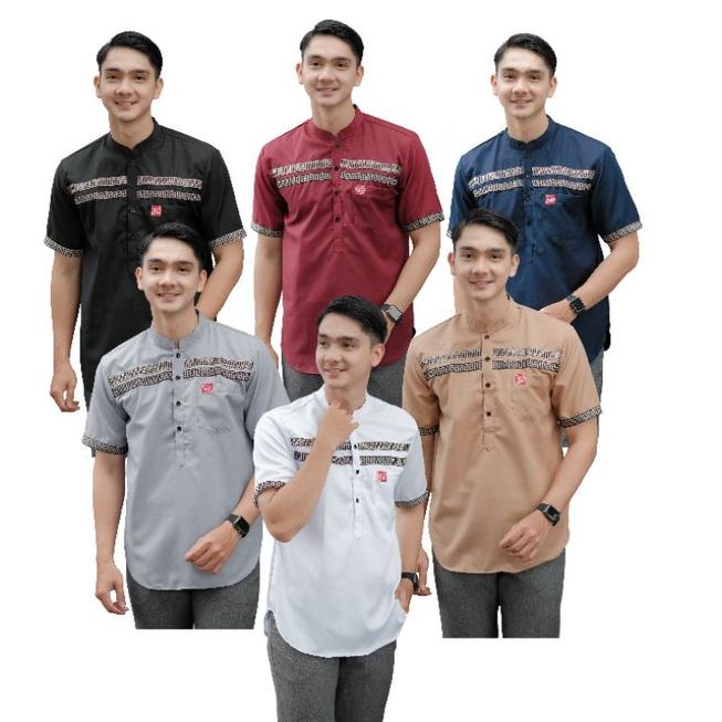 Tren Terbaru Baju Koko Kurta Terbaru 2022 Baju Muslim Pria pakaian lebaran