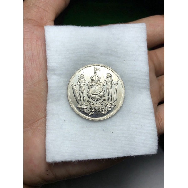 Koin 5 Cent Borneo 1940