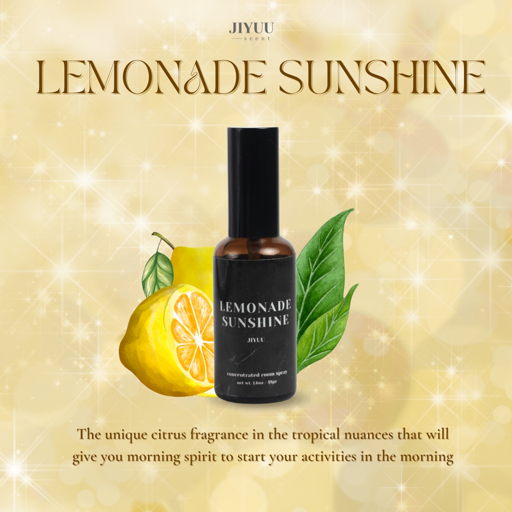 Lemonade Sunshine Jiyuu Scent Concentrated Room Spray