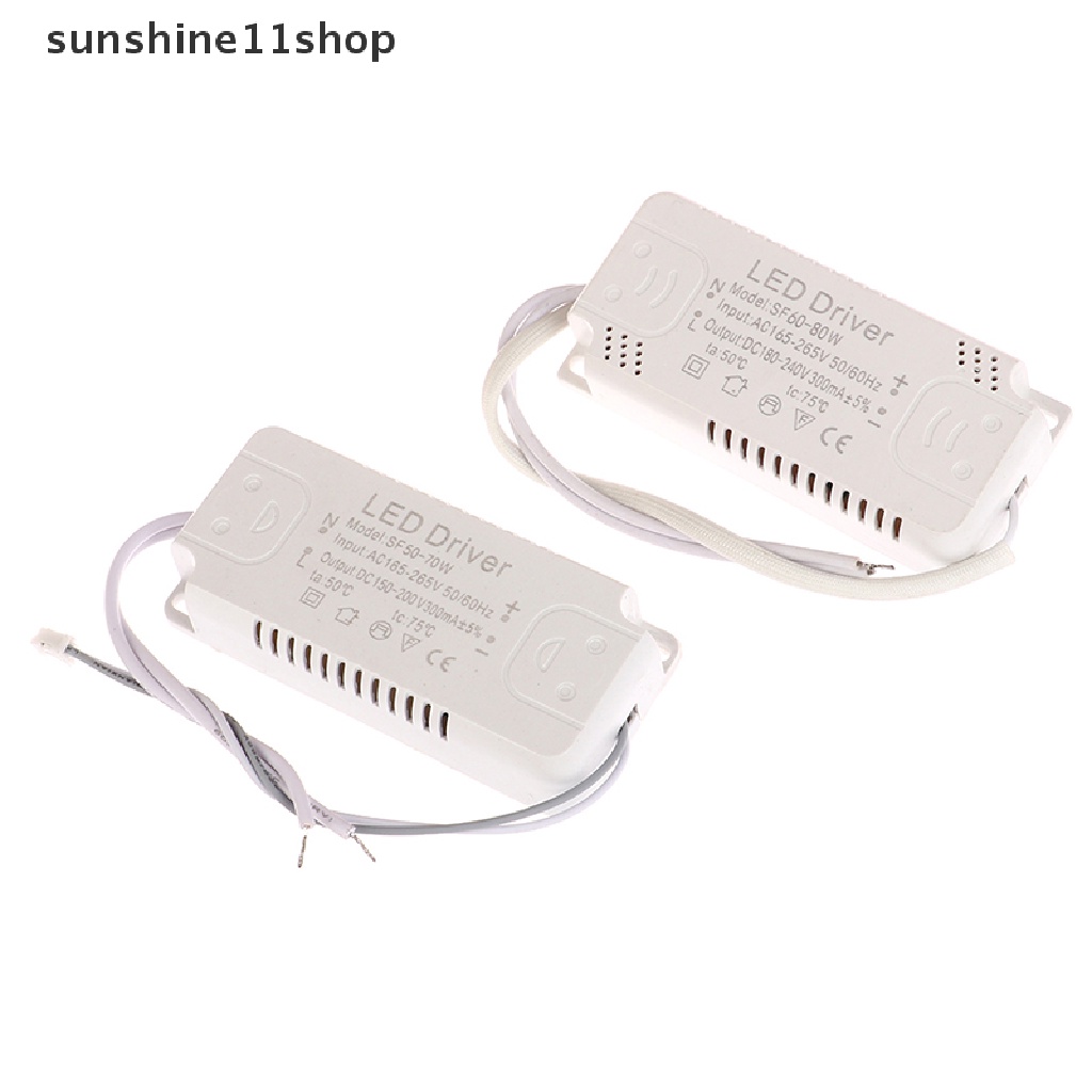 Sho LED Driver 300mA Board 8-24W 20-36W 30-50W 36-60W 50-70W 60-80W Lampu LED Power N