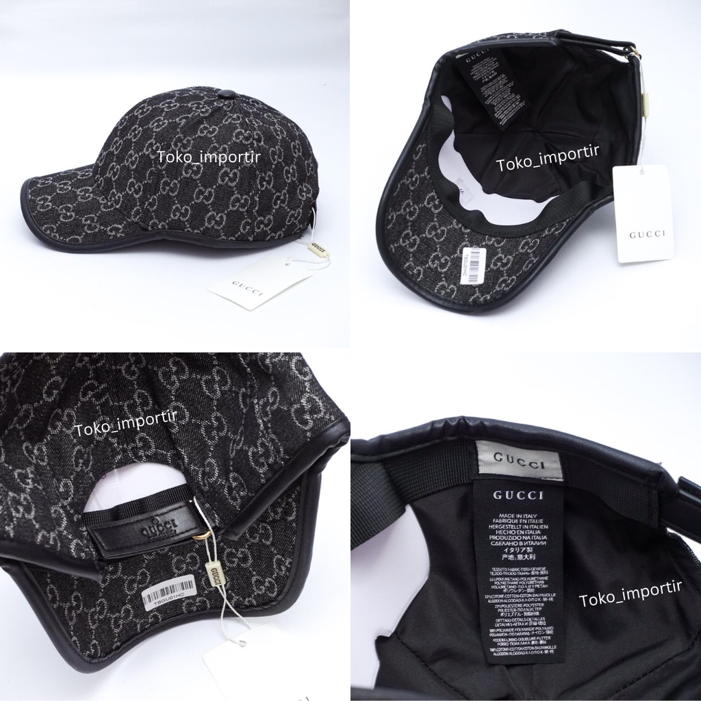 Topi Gucci Baseball Pria Import Mirror Original Premium High Quality