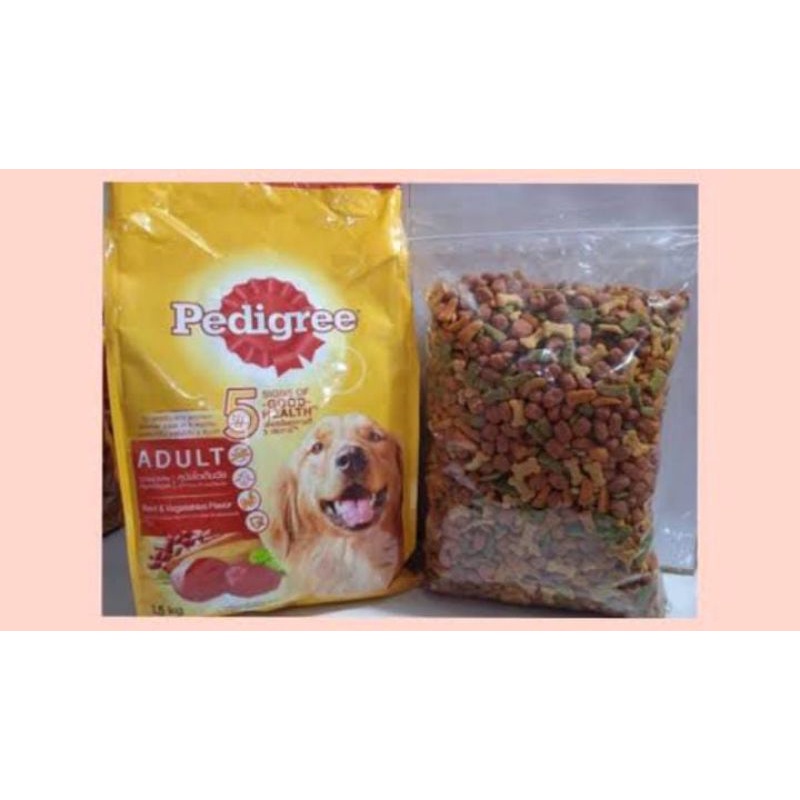 Makanan Anjing Dog Food Pedigree Adult Beef &amp; Vegetables 20kg (Go-jek only) promo makanan anjing premium dog food 20kg