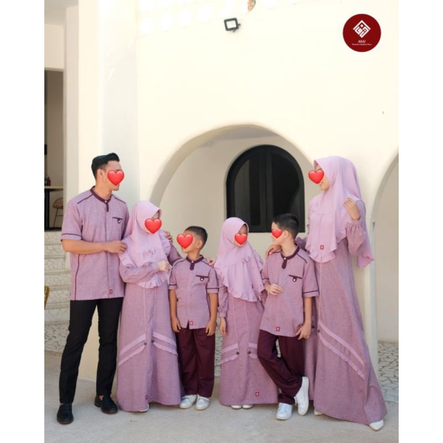 Gamis dan Koko anak dan dewasa Maryam dan Hisyam by ANV