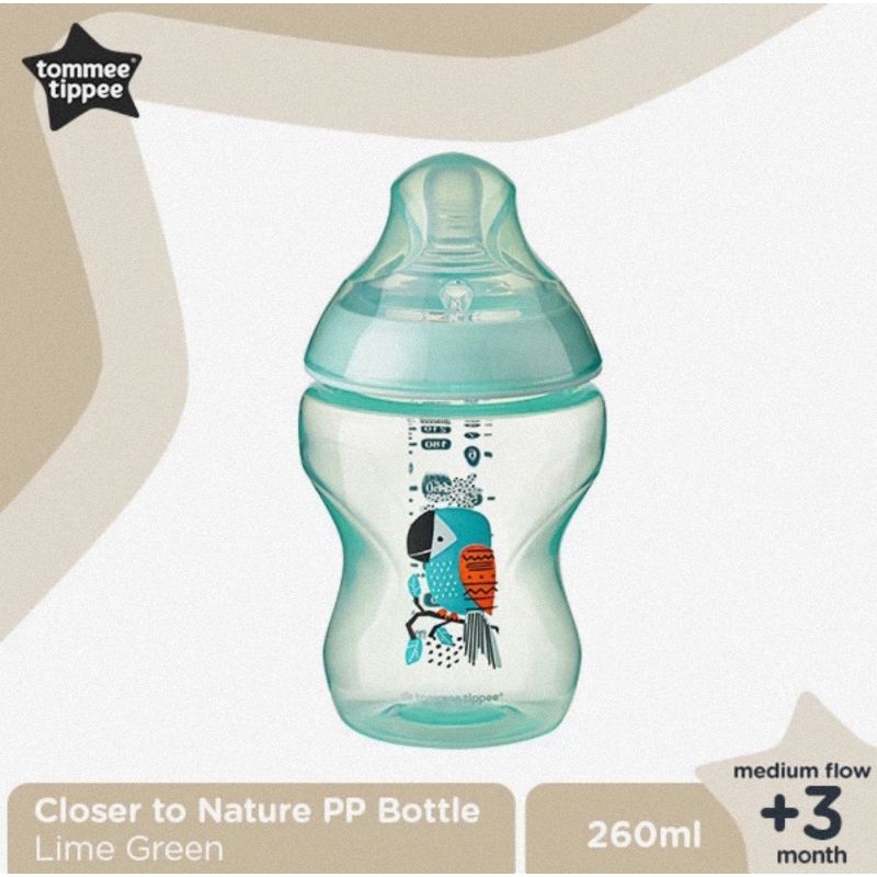 Tommee Tippee Bottle Tinted 260 ml (1 Pcs) - Botol Susu Bayi