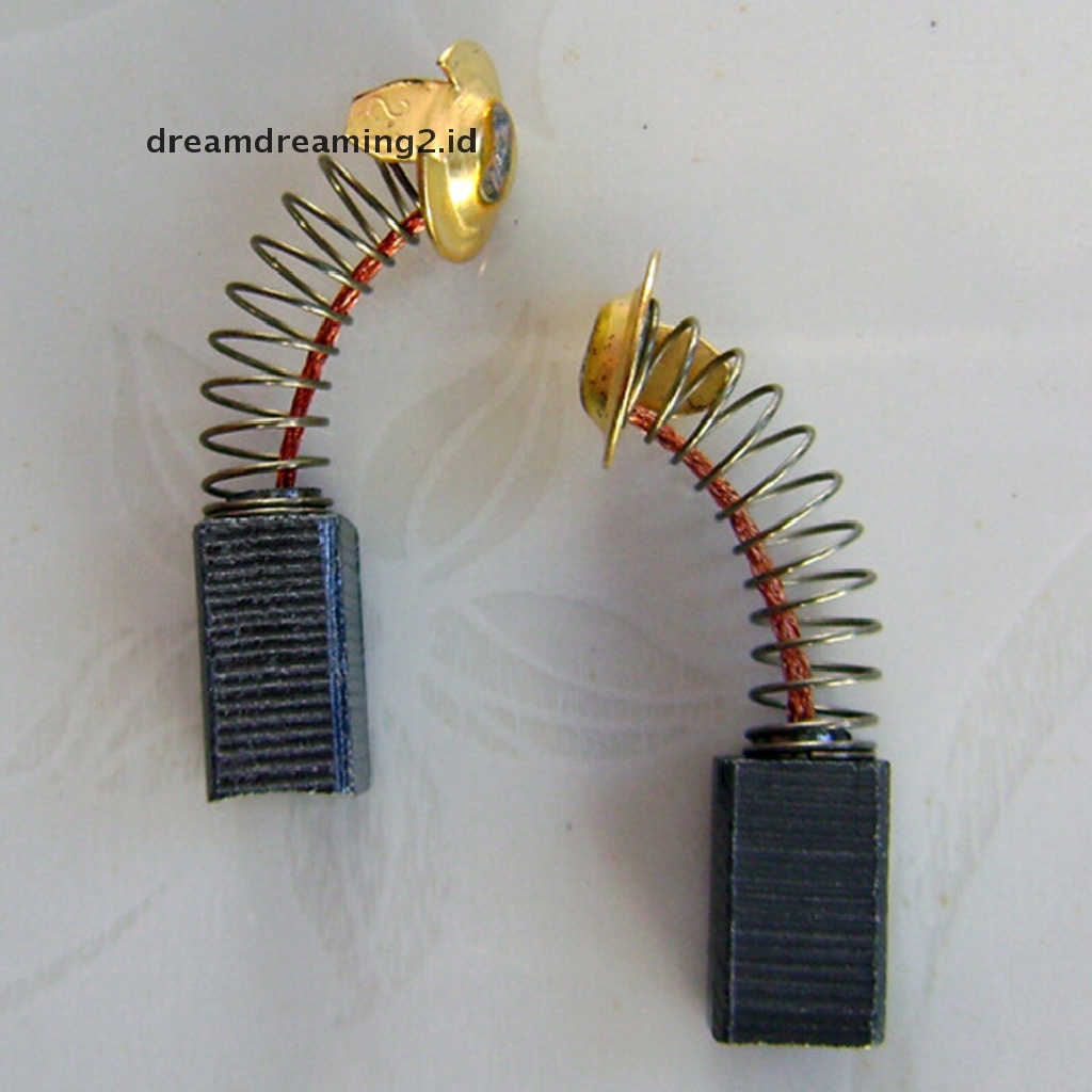 (dream) 10pcs Carbon Brush 6.5x7.5x13.5mm Untuk Motor Elektrik Generik.