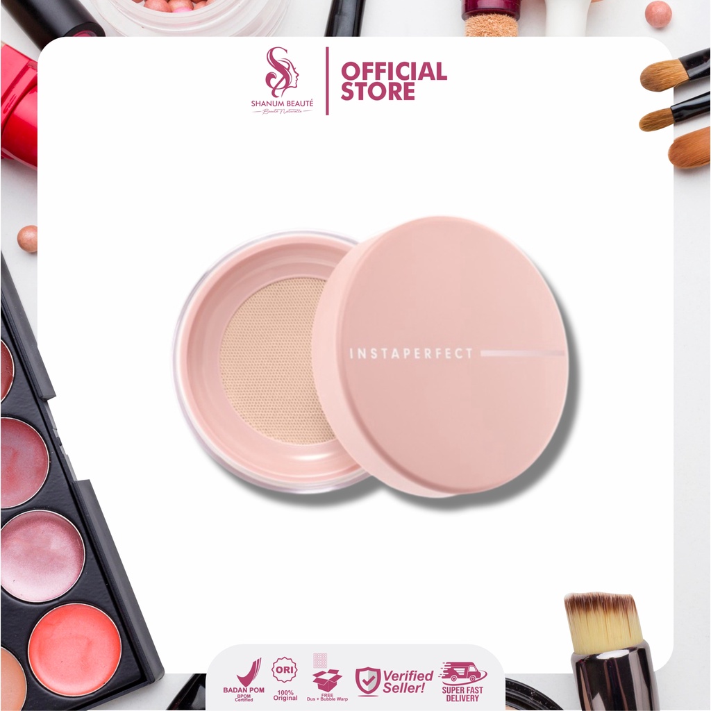 Wardah Instaperfect Quickmatte Loose Powder - Bedak Tabur
