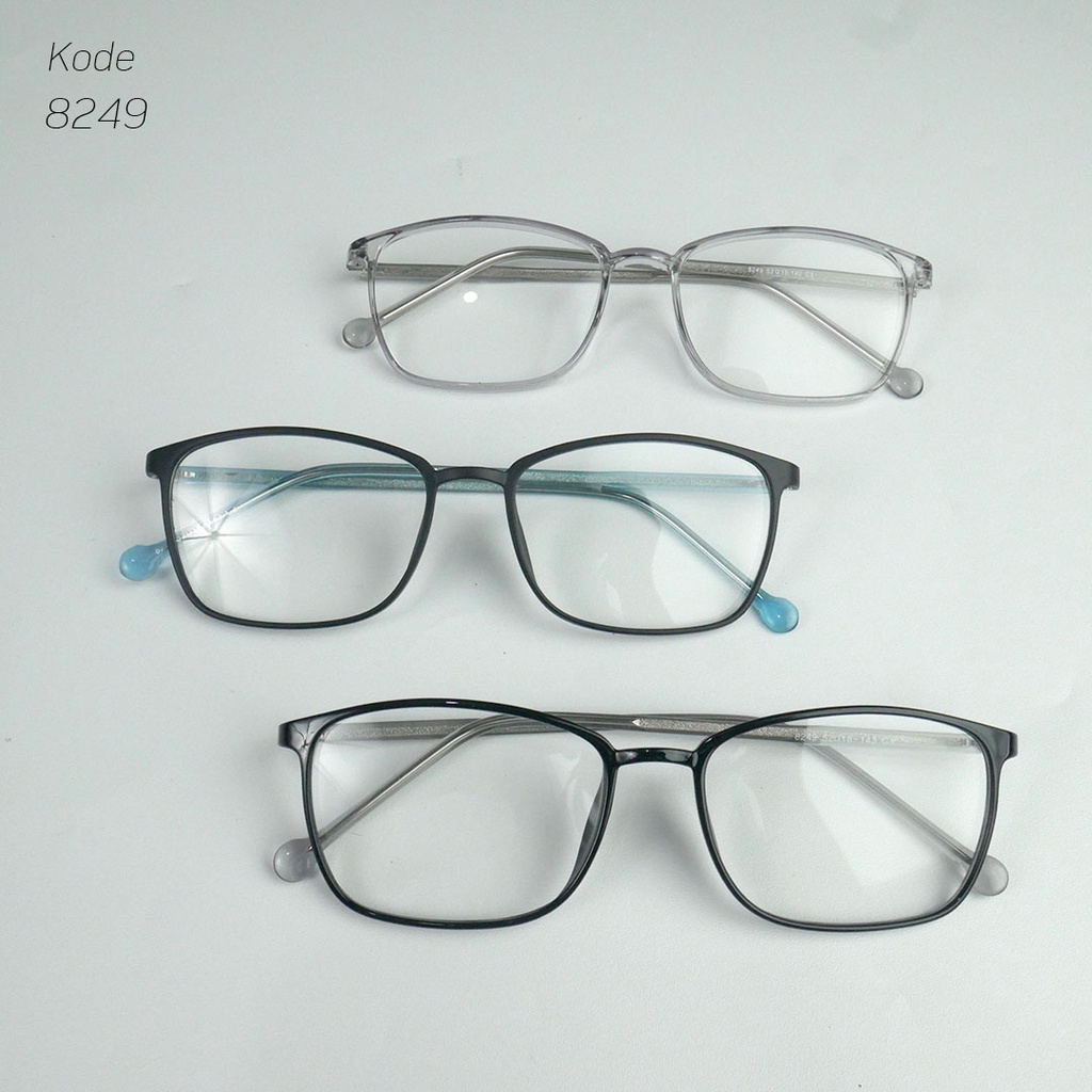 Frame Kacamata Wanita Minus Antiradiasi Photocromic 8249