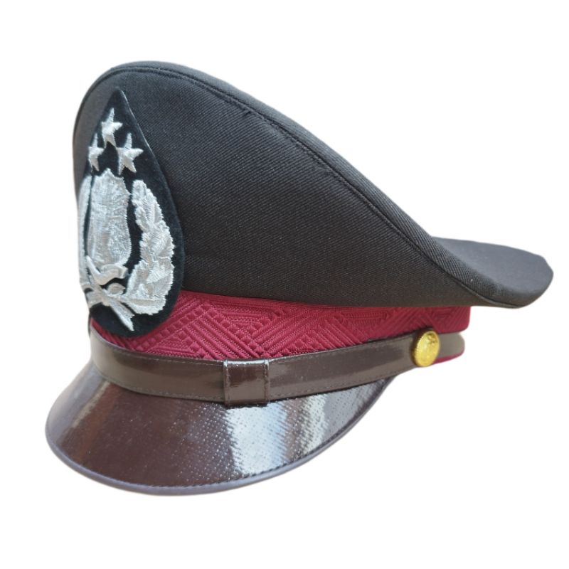 Topi PET Polri Bintara Pet Bintara Polisi