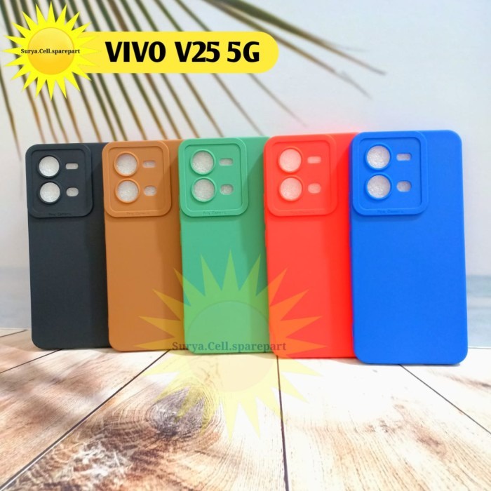 Case Slim Matte Pro Camera Vivo V25 5g Vivo V25e Vivo V25 Pro 5g