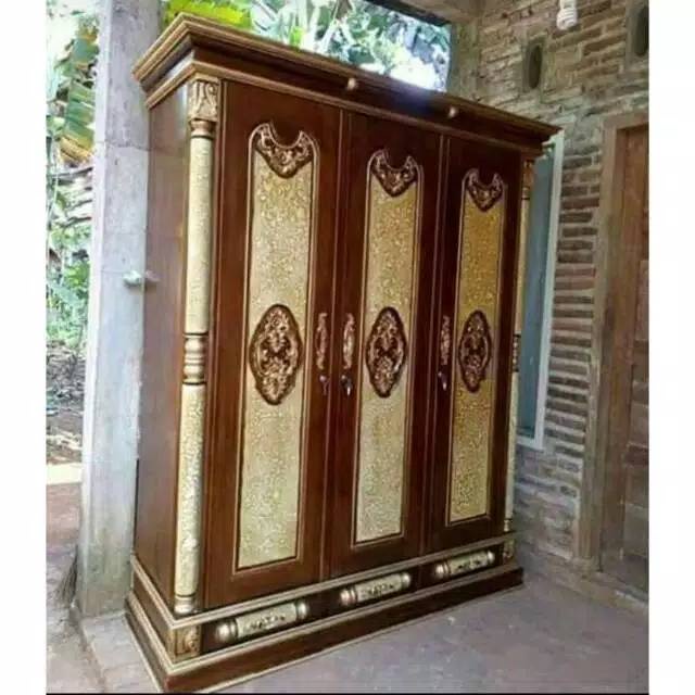 almari 3 pintu modern