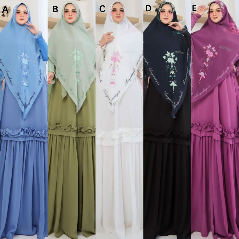 gamis khanza syari arsyakayla