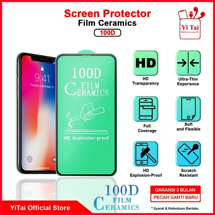 YI TAI - Ceramic Clear Bening Iphone 6 6 Plus 7 7 Plus 8 8 Plus