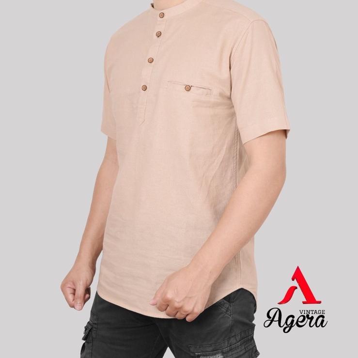 ◊ Kemko Lengan Pendek Kurta Agera ✤