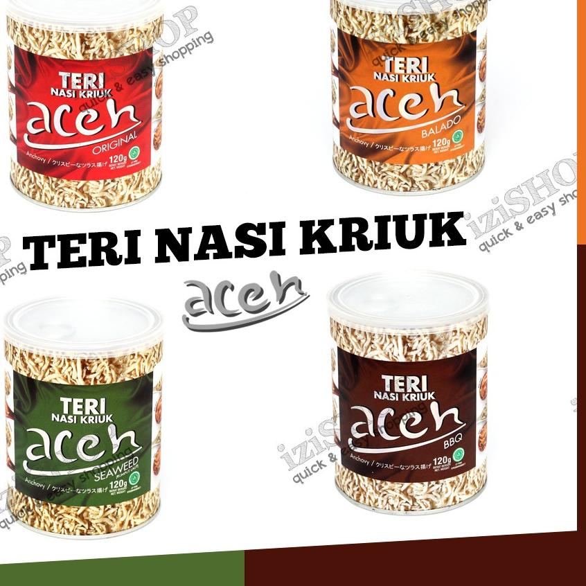 

◙ Teri Nasi Kriuk ACEH - Teri Medan Oven Crispy ✲