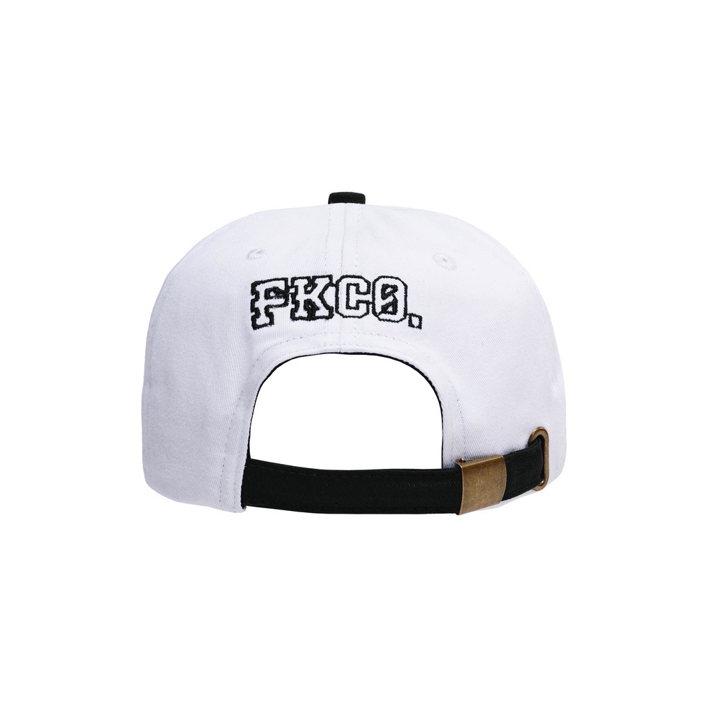 TOPI FRIDAY KILLER | DIPPY CAP WHITE BLACK