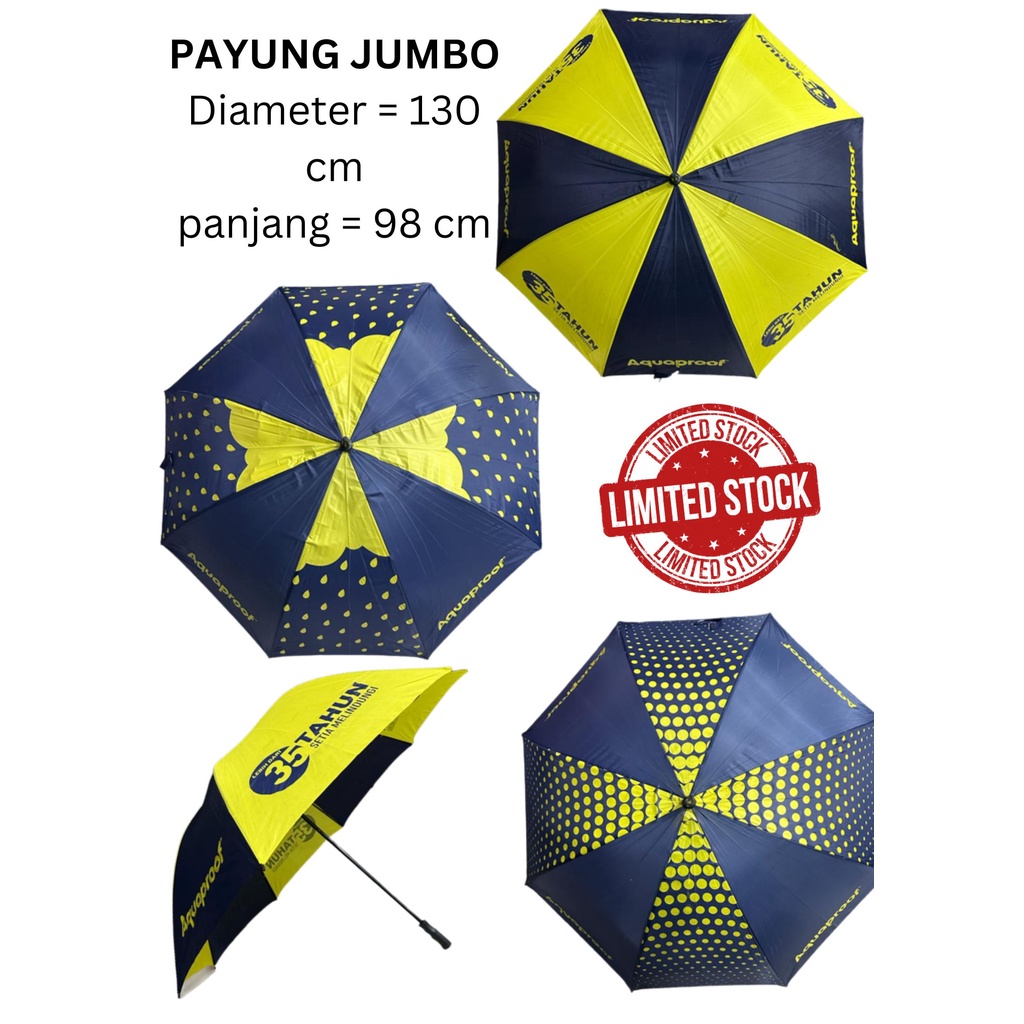 PAYUNG JUMBO AQUAPROOF 130 CM