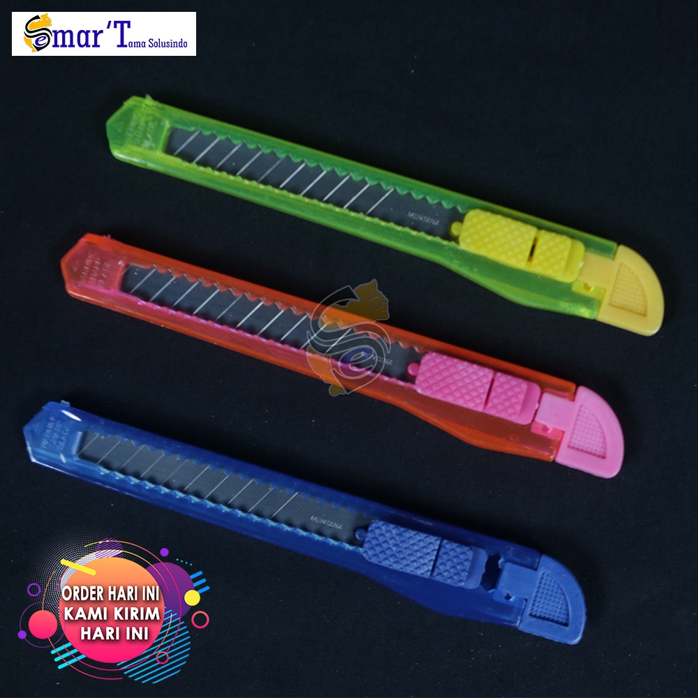 

Pisau Cutter Kecil / Cutter Plastik Murah