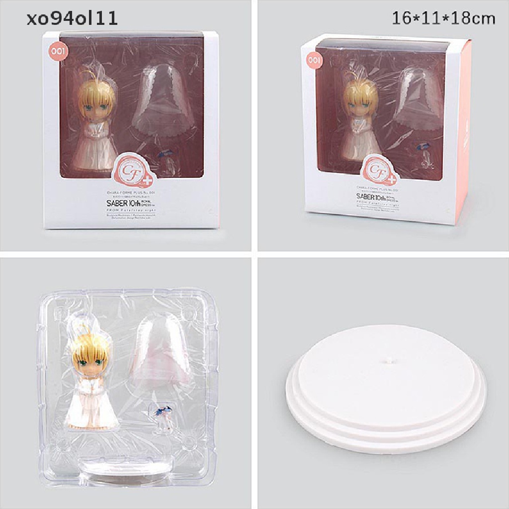 Xo Fate/Stay Night Anime Figure SABER 10th Royal Wedding Dress Action Figure Mainan OL