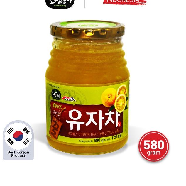 

♨ [HMART] Honey Citron Tea 580g - Minuman Konsentrat Jeruk Sitrun dengan ☇