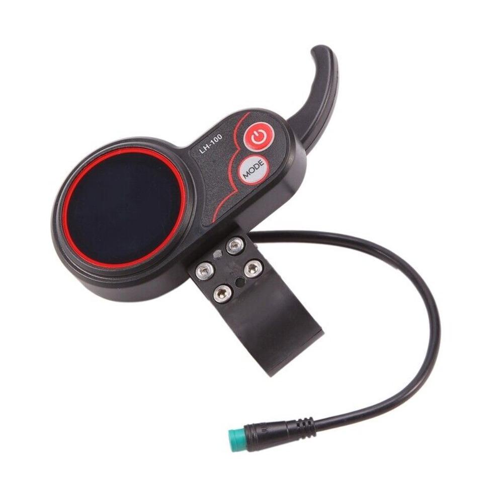 R-FLOWER Thumb Throttle LCD Speedom Sepeda Listrik Layar Warna Instrumen Cerdas