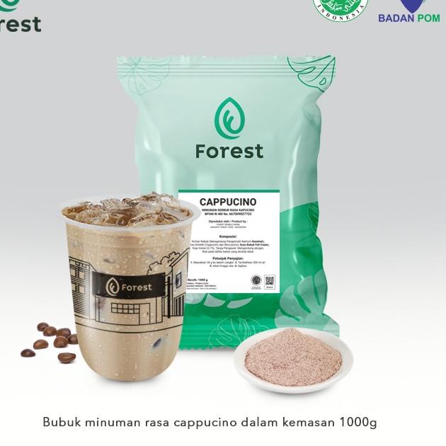 

✨Promo✨ Hari Ini CAPPUCCINO Bubuk Minuman Powder - FOREST Bubble Drink buruan