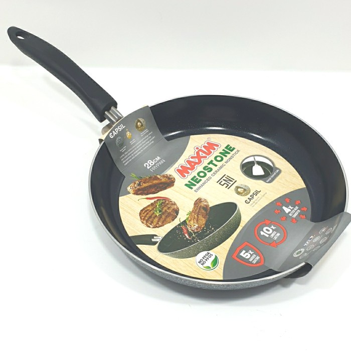 Frypan Maxim Neostone 28cm Anti Lengket Fry Pan 28 cm Capsil Nonstick