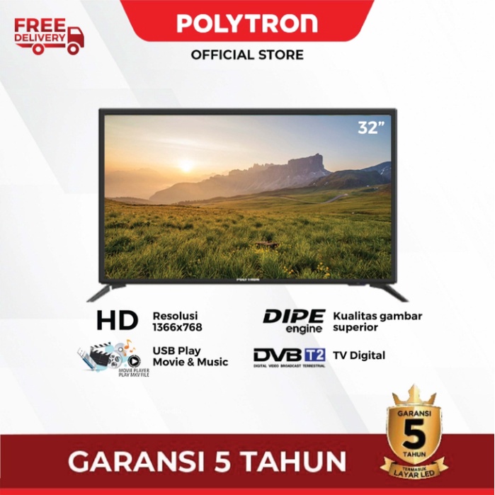 POLYTRON DIGITAL LED TV 32&quot; PLD 32V1853