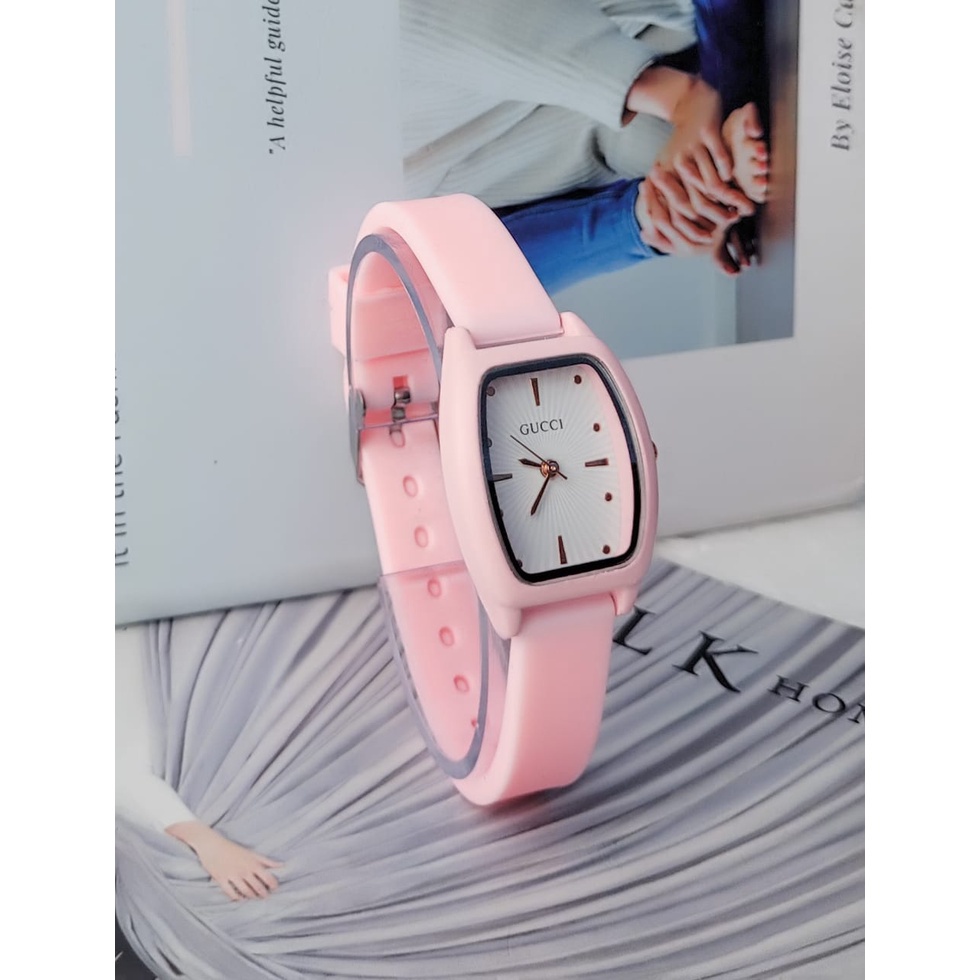 BAJ Jam Tangan Quartz Strap PU Analog Casual Gaya Retro Wanita &amp; Pria Ulzzang Watch Korean Fashion RM075