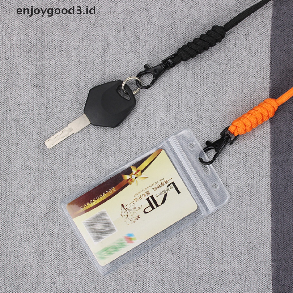 [Rready Stock] Cincin Gesper Yang Dapat Diputar Kekuatan Tinggi Cord Lanyard Gantungan Kunci Ponsel (ID)