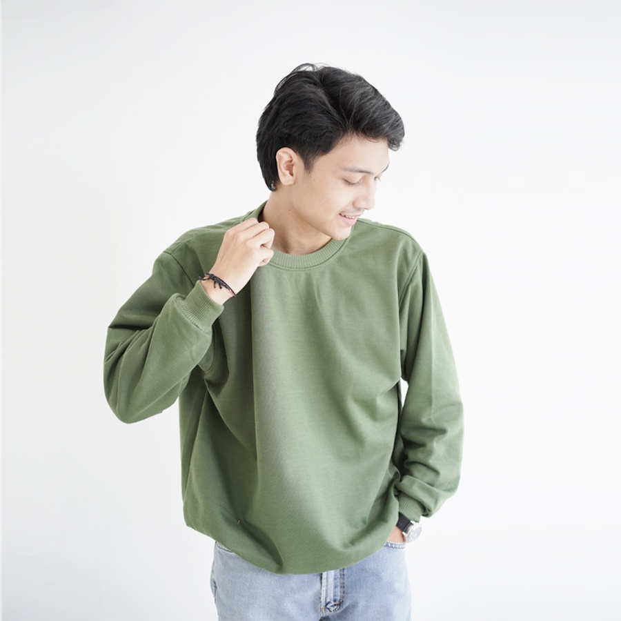 HOODIE GOODIE Sweater Olive