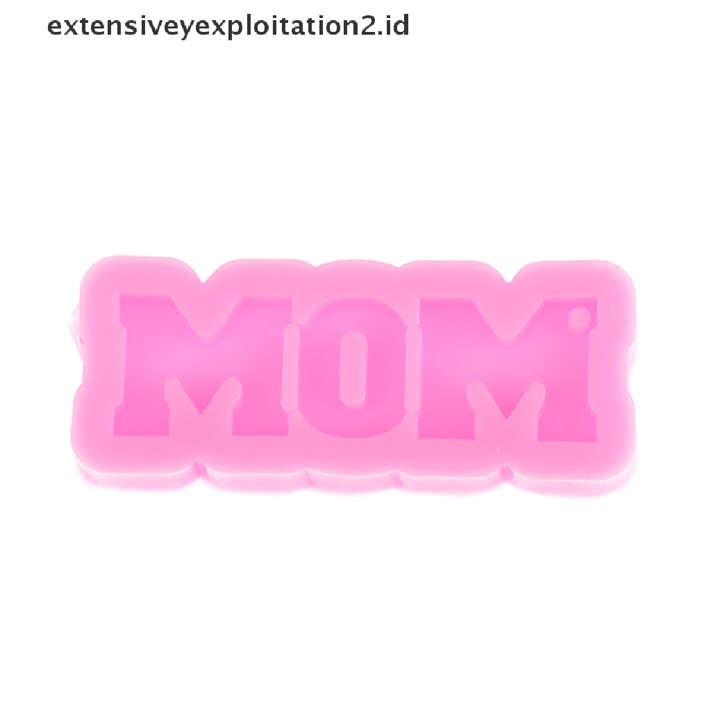 {NEW} Mother's Day Cetakan Silikon Cinta Keluarga Dekorasi Kue Alat Kue Dapur DIY.