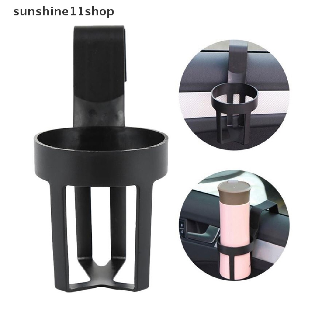 Sho 1Pcs Cup Holder Door Window Hanging Mount Dudukan Belakang Mobil Cup Holder al Hanging Mount Tempat Penyimpanan Minuman Aksesoris Mobil Interior N