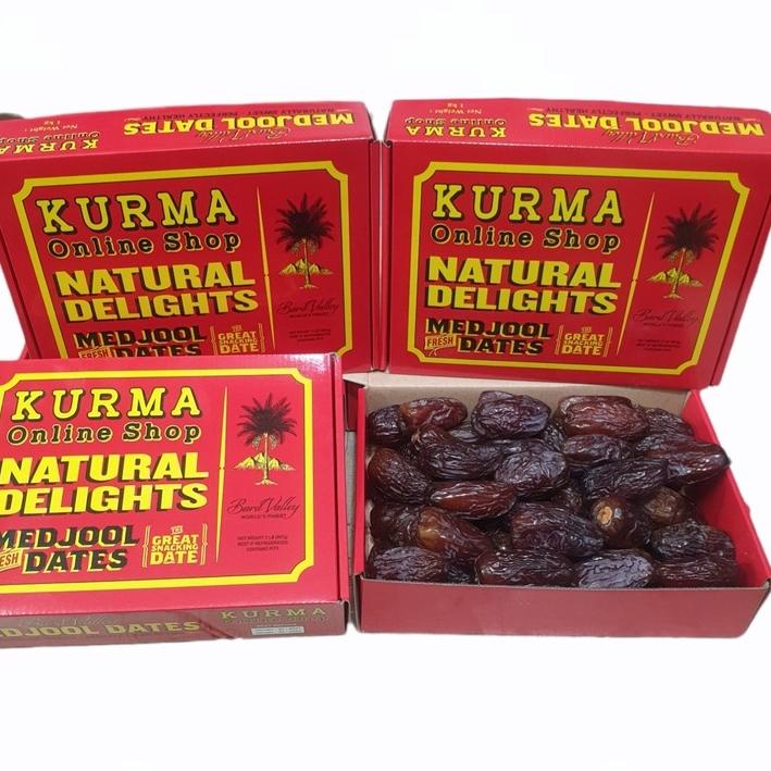 

✵ Kurma Medjool 1kg/kurma mejol jumbo KEMASAN DUS (EXP 2024) ℗