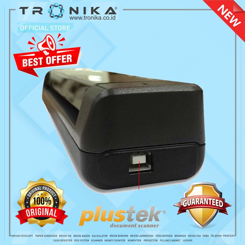 SCANNER DOKUMEN MOBILE PLUSTEK MobileOffice S410 Plus GARANSI RESMI