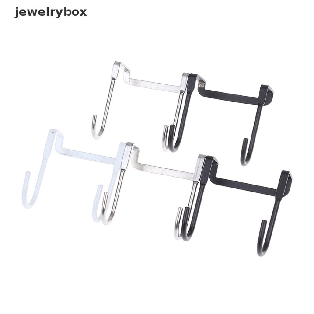 [jewelrybox] Stainless steel free punching door Tanpa Jejak Kait S-type door hanger Butik