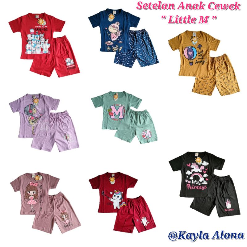 SETELAN ANAK CEWEK &quot; LITTLE M &quot; Brand Matahari