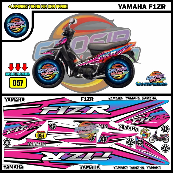 STRIPING VARIASI YAMAHA F1ZR / STIKER VARIASI YAMAHA F1ZR / STIKER MOTOR VARIASI
