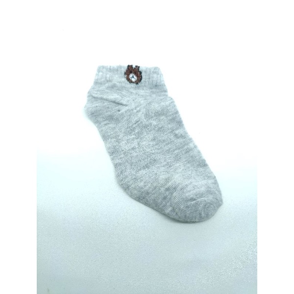 KAOS KAKI POLOS BEAR / KAOS KAKI PENDEK BERUANG / KAOS KAKI MIX FREE POUCH / SOCKS